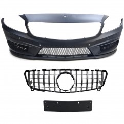 Kit Carrosserie avec calandre Look A45 AMG Mercedes Classe A W176 (12-15)