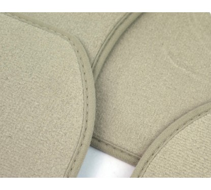 Set de 4 tapis velours Beige BMW Série 2 F22 F23 (14-21)