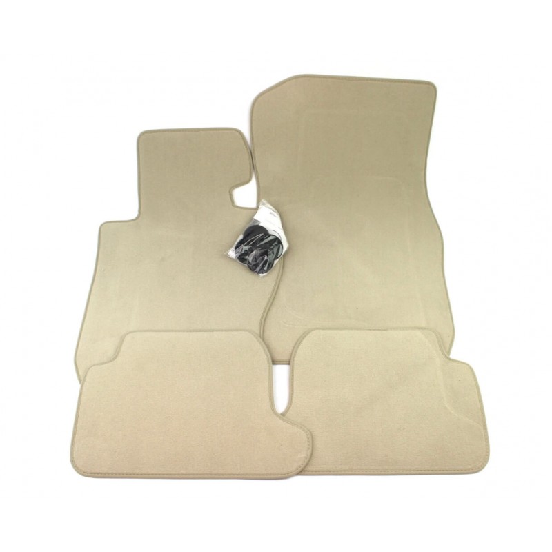 Set de 4 tapis velours Beige BMW Série 2 F22 F23 (14-21)