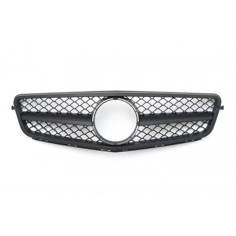 Calandre Mercedes Classe C Noir mat W204 AMG look (07-14) Calandre Mercedes Classe C Noir mat W204 AMG look (07-14)
