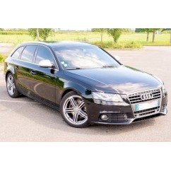 2x Coques rétroviseur Alu brossé Audi A3, A4, A5, Q3