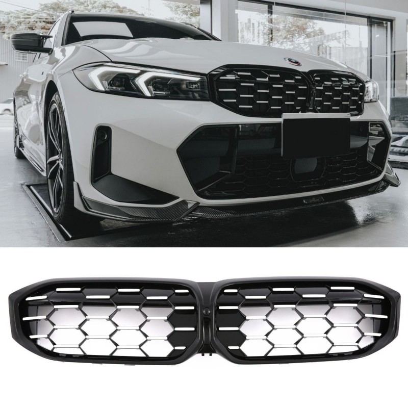 Calandre diamant chrome BMW Série 3 LCI G20 G21 (22+)