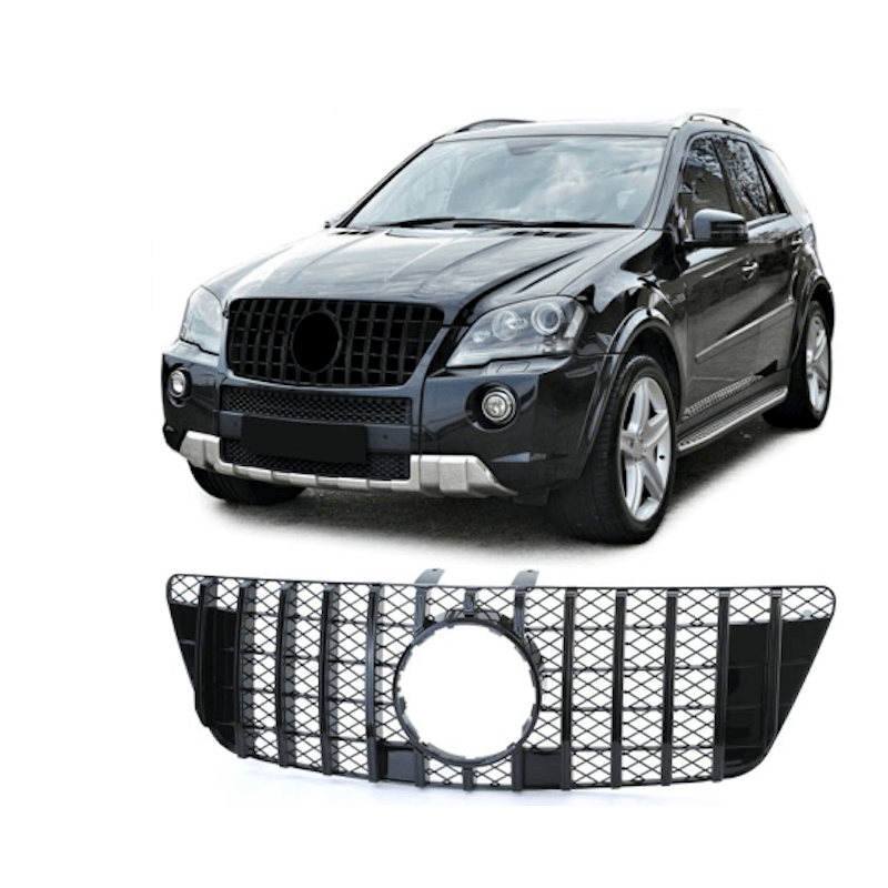 Calandre Mercedes Classe ML W164 Amg Panamericana noir brillant (08-11)