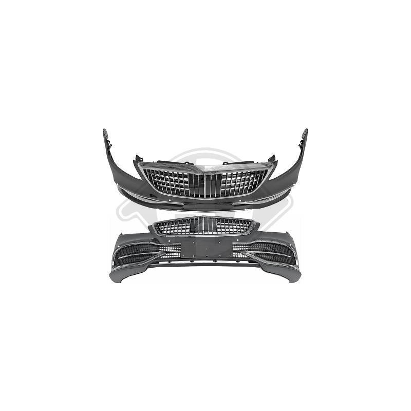 Pare chocs avant Mercedes Classe S W222 (17-20) Look Maybach