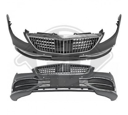 Pare chocs avant Mercedes Classe S W222 (17-20) Look Maybach