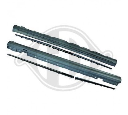 2x Bas de caisse Mercedes Classe S W222 (13-17) Look S65 AMG