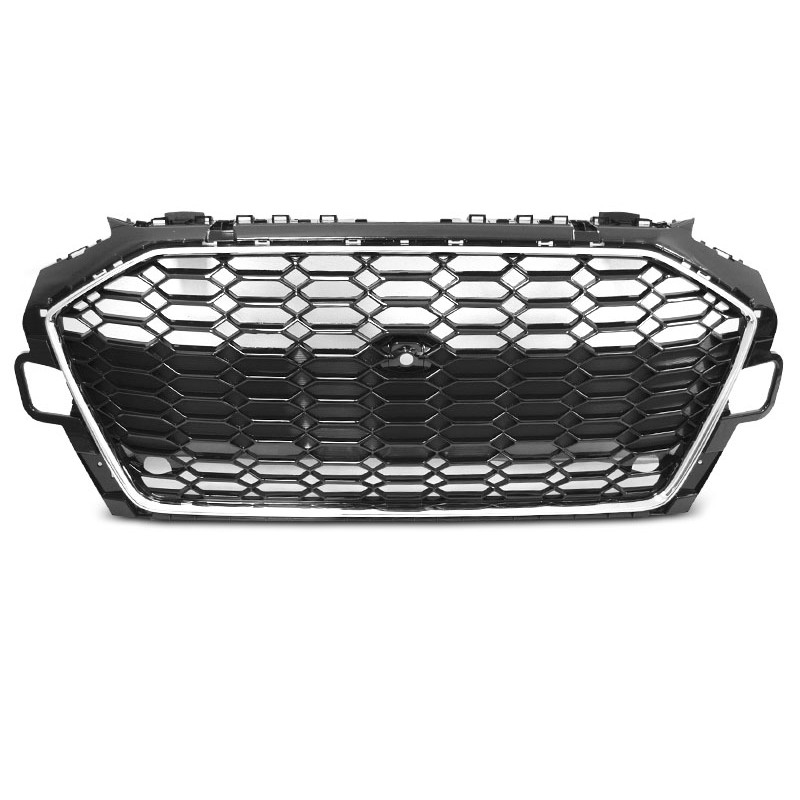 Calandre Audi A4 Noir et chrome (20+) Look RS4