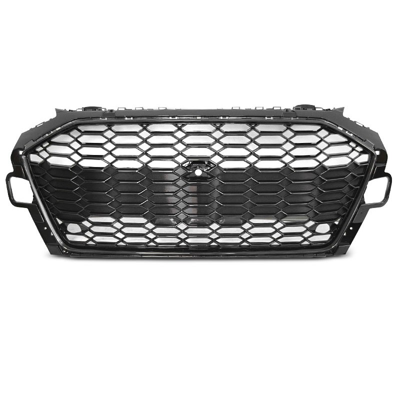 Calandre Audi A4 Noir brillant (20+) Look RS4