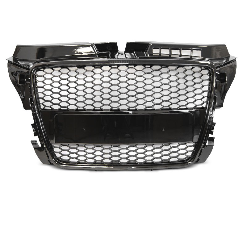 Calandre Noir Brillant Audi A3 8P Look RS3 (08-12) v2 Calandre Noir Brillant Audi A3 8P Look RS3 (08-12) v2