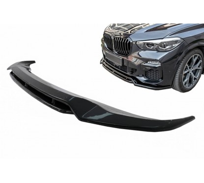 Rajout de pare choc avant noir brillant BMW X5 G05 Pack M (18-22)
