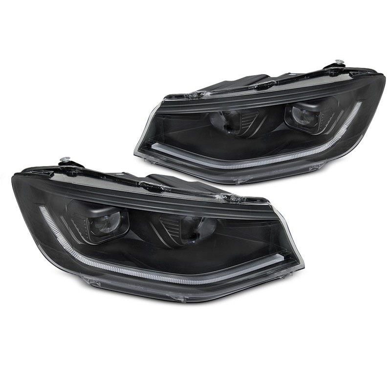 2x Phares LED adaptable sur Vw Caddy (20+)