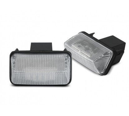 2x Eclairages de plaque LED Blanc Pur Toyota Auris, Avensis et Corolla (03-16)