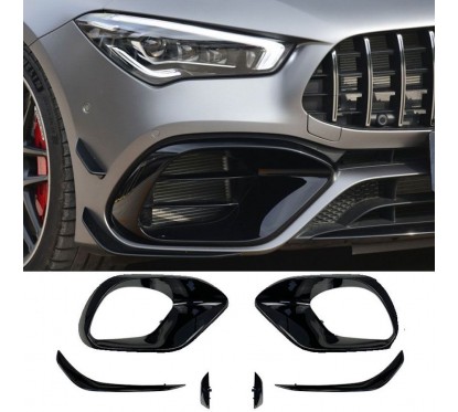 Kit Grilles de Pare Choc avant Mercedes CLA 45 AMG (19+)