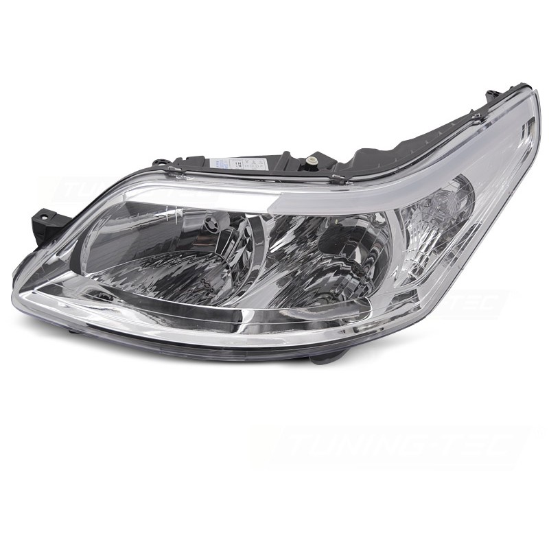 Phare Avant Droit électrique TYC Pour Citroën C4 II (2010 Et Plus) - Avec Moteur De Réglage - Neuf