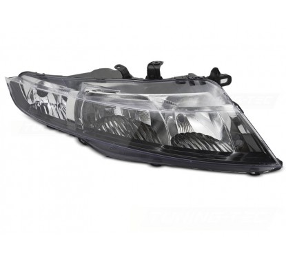 Phare avant chrome adaptable sur Honda Civic (06-08)