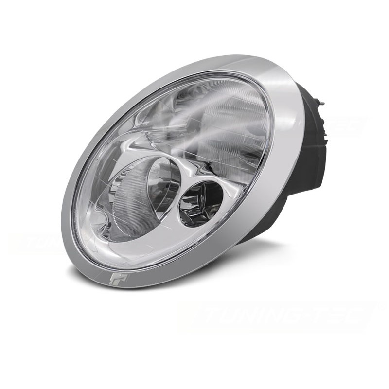 Phare avant chrome adaptable sur Mini Cooper R50 R53 (01-04)