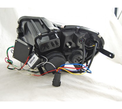 2x Phares avant chrome adaptable sur Alfa Romeo Mito (08-19)