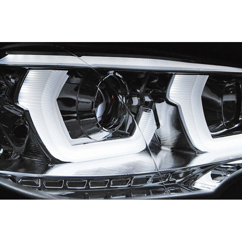 2x Phares Avant Full LED Ford Mustang 5 De 2005 à 2009