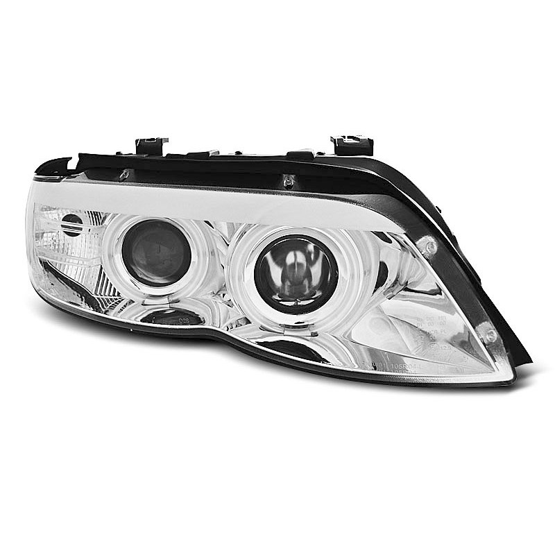 2x Phares avant Xenon chrome adaptable sur BMW X5 E53 (03-06)