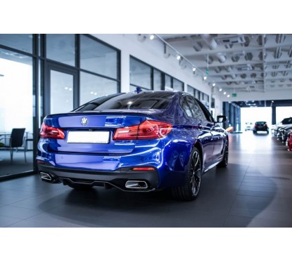 Diffuseur BMW série 5 G30 G31 Look 540 M Performance Noir brillant (17-20)