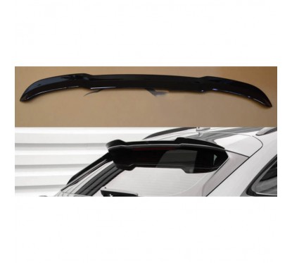 Becquet noir brillant supérieur adaptable sur Audi Q5 Sportback (19+)