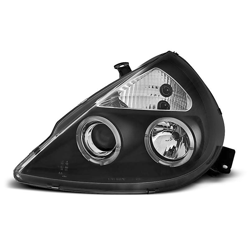 2x Phares Angel Eyes avant adaptable sur Ford KA (96-08)