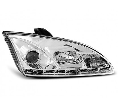 2x Phares avant adaptable sur Ford Focus II (04-08)