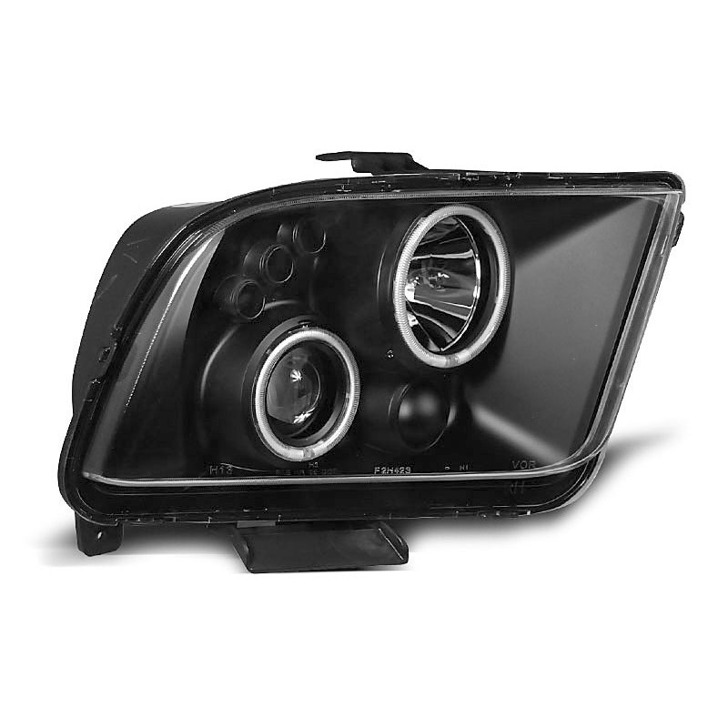 2x Phares avant Angel Eyes adaptable sur Ford Mustang (04-09) 2x Phares avant Angel Eyes adaptable sur Ford Mustang (04-09)