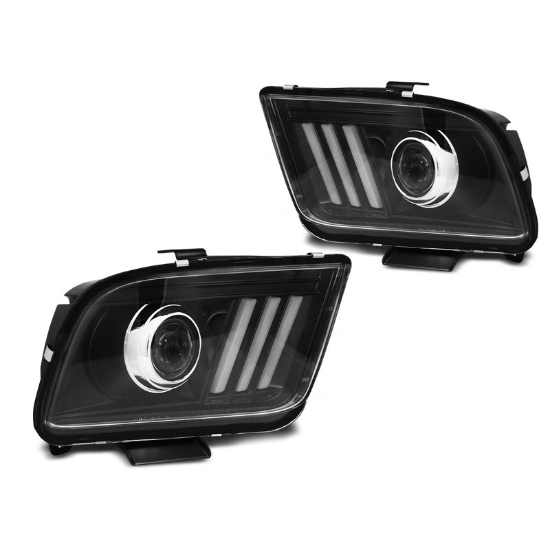 2x Phares avant adaptable sur Ford Mustang (04-09)