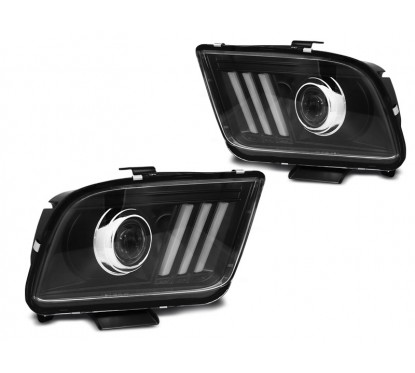 2x Phares avant adaptable sur Ford Mustang (04-09)