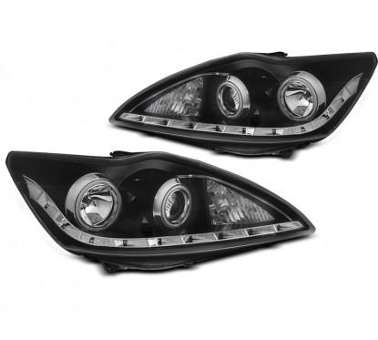 2x Phares avant adaptable sur Ford Focus II (08-10)