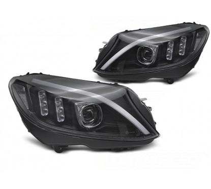 2x Phares LED Mercedes Classe C W205 S205 (14-18) avec clignotants dynamiques