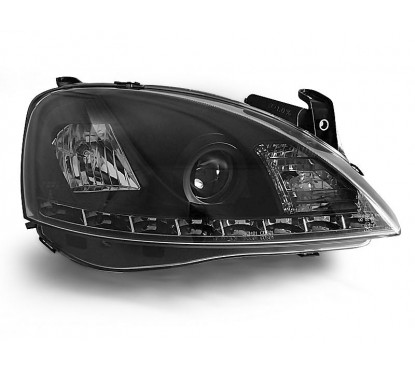 2x Phares avant adaptable sur Opel Corsa C (00-06)