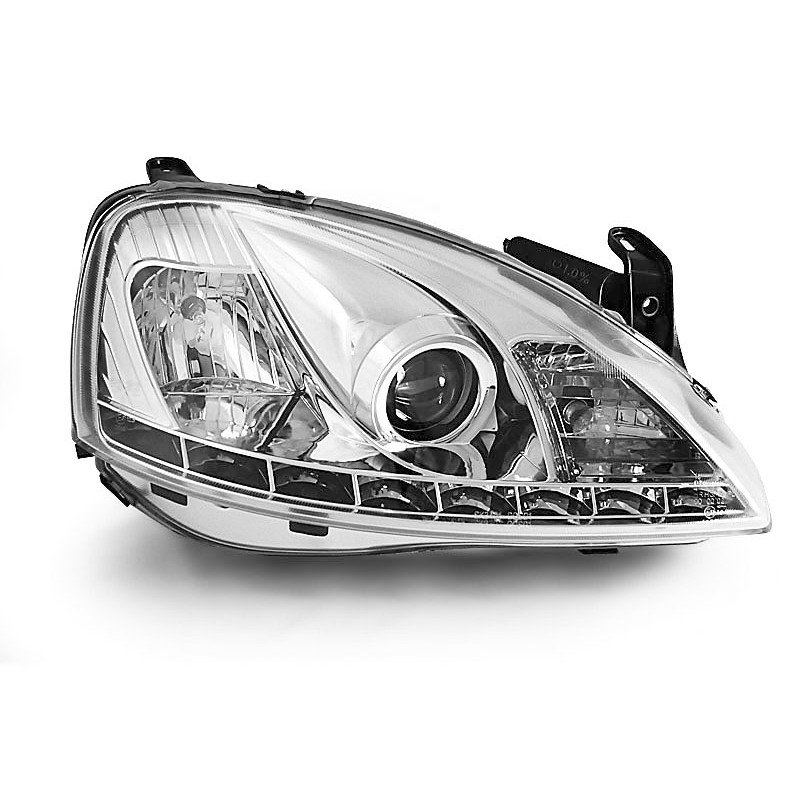 2x Phares avant adaptable sur Opel Corsa C (00-06)