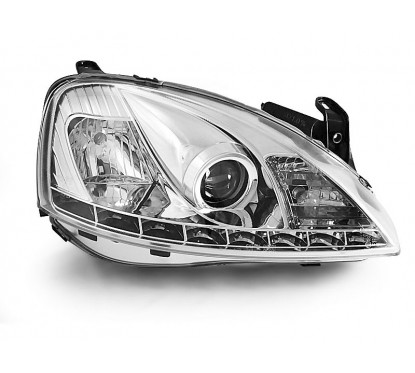 2x Phares avant adaptable sur Opel Corsa C (00-06)