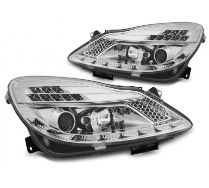 2x Phares avant adaptable sur Opel Corsa D (06-11)