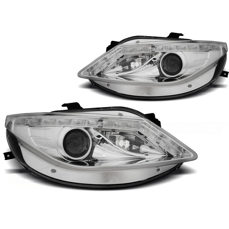 2x Phares avant adaptable sur Seat Ibiza 6J (08-12)