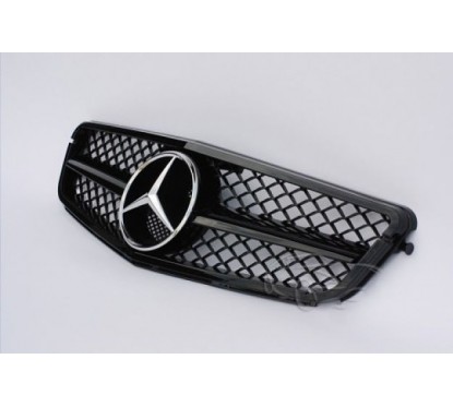 Calandre Mercedes Classe C Amg Design Noir brillant W204 (07-14)