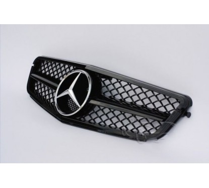 Calandre Mercedes Classe C Amg Design Noir brillant W204 07-14