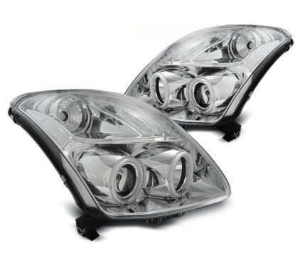 2x Phares avant Angel Eyes Suzuki Swift (05-10)