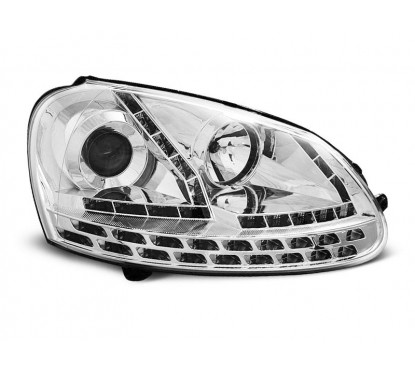 2x Phares avant adaptable sur VW Golf 5 03-08