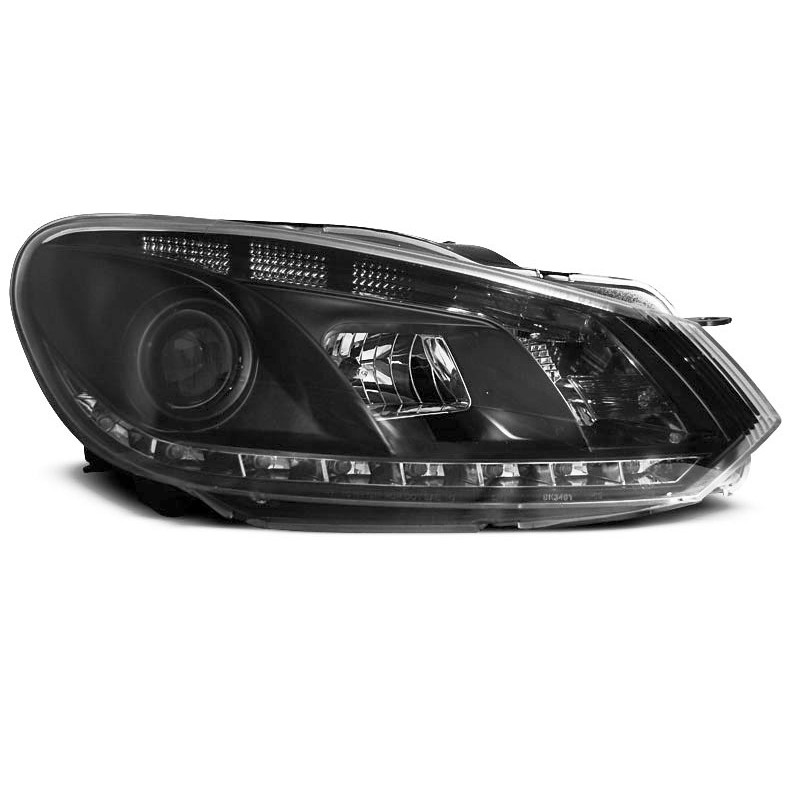 2x Phares avant adaptable sur VW Golf 6 08-12