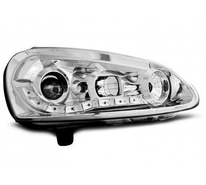 2x Phares avant adaptable sur VW Golf 5 03-08