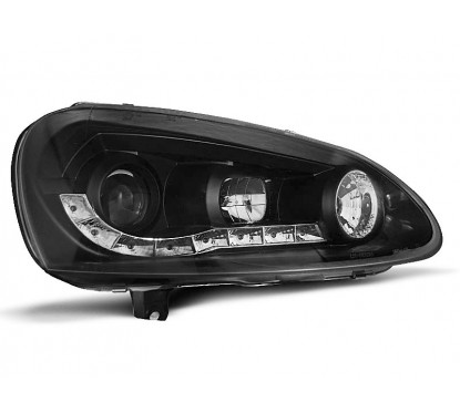 2x Phares avant adaptable sur VW Golf 5 03-08