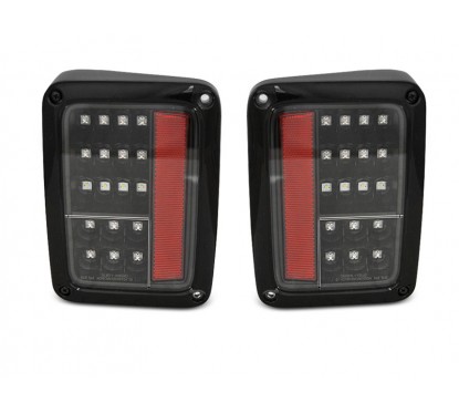 2x Feux arrière LED Jeep Wrangler JK (07-18)