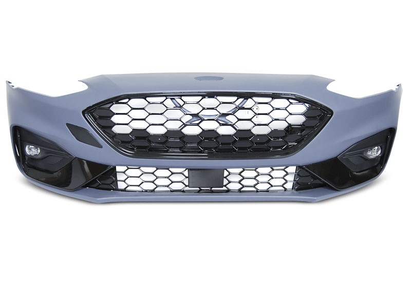 Protection de Pare-Chocs pour Ford Focus III Hatchback 2011-18 5portes carbone