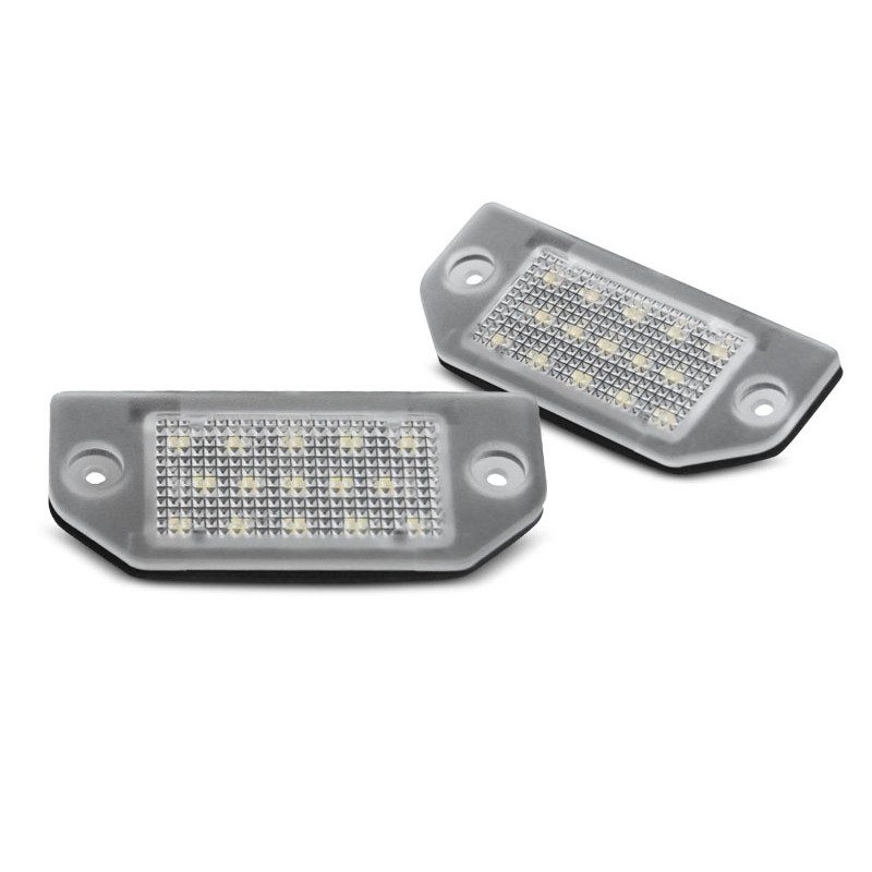 2x Eclairages de plaque LED Blanc Pur adaptable sur VW Passat B5 (96-99)