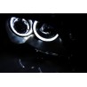 2x Phares avants BMW Serie 3 E46 Angel Eyes LED (01-05)