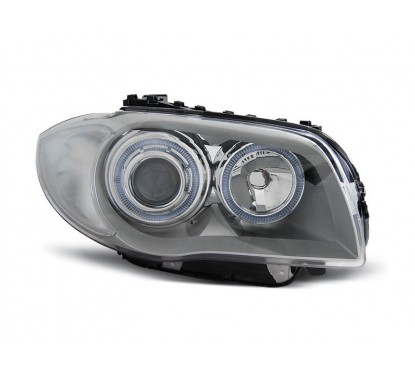 2x Phares avants chrome BMW Série 1 E81 E82 E87 E88  (04-11)