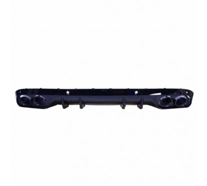 Diffuseur arrière + échappements Mercedes Classe C W205 S205 Look C43 (sans Pack AMG) 14-20